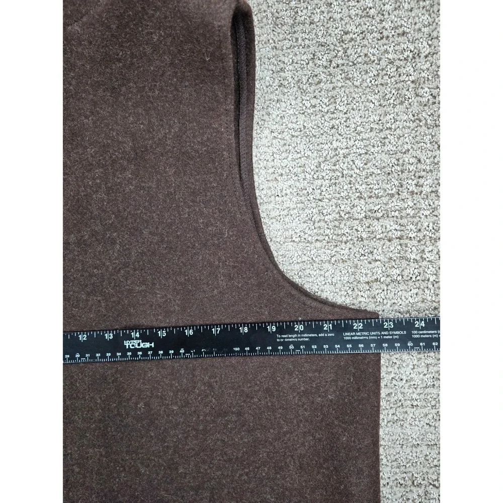 Vintage‎ Filson Mackinaw Wool Vest Mens Brown Button Hunting Fishing Outdoor XL